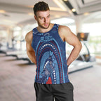 Personalized Australia NSW Rugby Indigenous Series Men Tank Top Blues Platypus