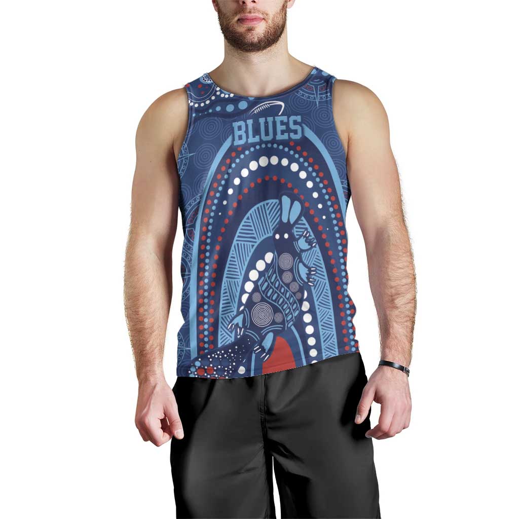 Personalized Australia NSW Rugby Indigenous Series Men Tank Top Blues Platypus