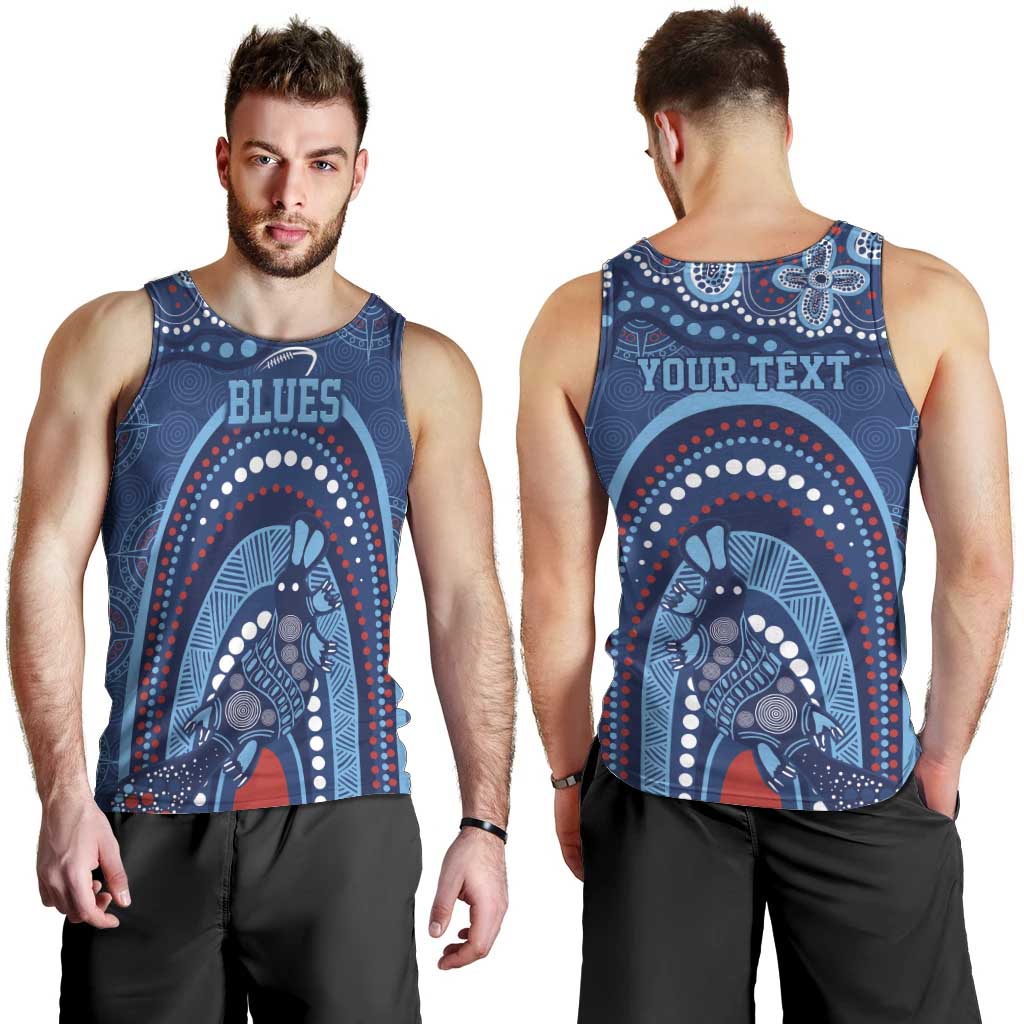 Personalized Australia NSW Rugby Indigenous Series Men Tank Top Blues Platypus