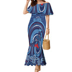 Personalized Australia NSW Rugby Indigenous Series Mermaid Dress Blues Platypus