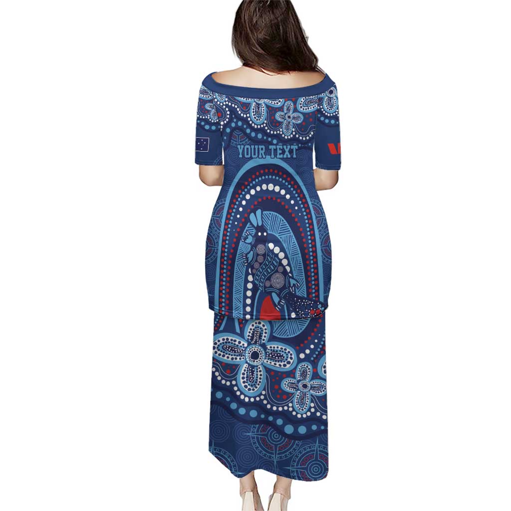 Personalized Australia NSW Rugby Indigenous Series Puletasi Blues Platypus
