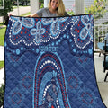 Personalized Australia NSW Rugby Indigenous Series Quilt Blues Platypus