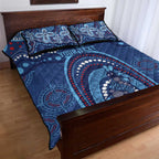 Personalized Australia NSW Rugby Indigenous Series Quilt Bed Set Blues Platypus