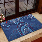 Personalized Australia NSW Rugby Indigenous Series Rubber Doormat Blues Platypus