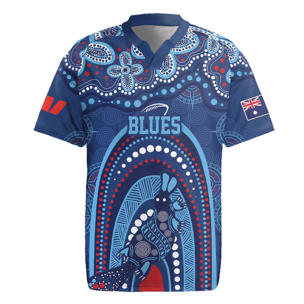 Personalized Australia NSW Rugby Indigenous Series Rugby Jersey Blues Platypus