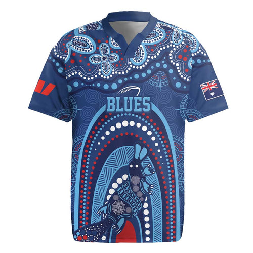 Personalized Australia NSW Rugby Indigenous Series Rugby Jersey Blues Platypus