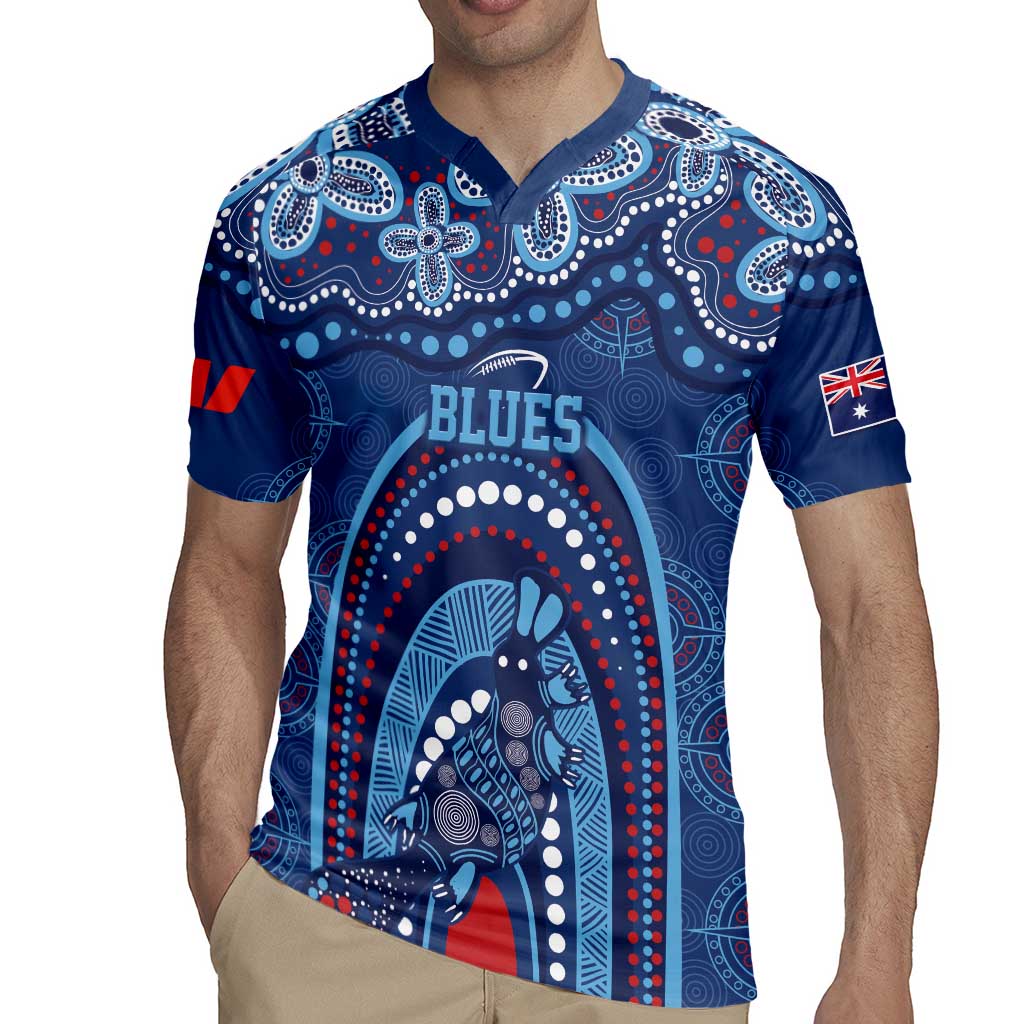 Personalized Australia NSW Rugby Indigenous Series Rugby Jersey Blues Platypus
