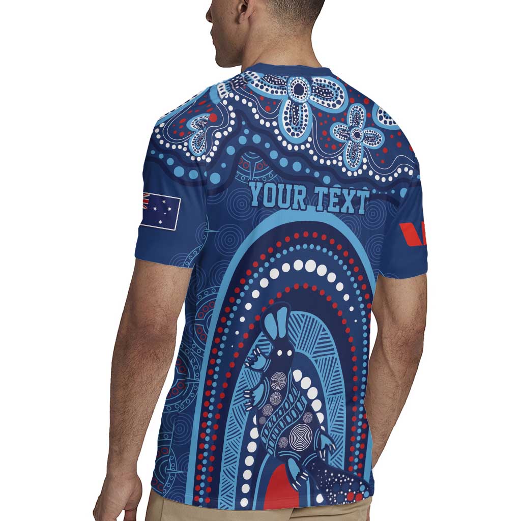 Personalized Australia NSW Rugby Indigenous Series Rugby Jersey Blues Platypus