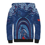 Personalized Australia NSW Rugby Indigenous Series Sherpa Hoodie Blues Platypus