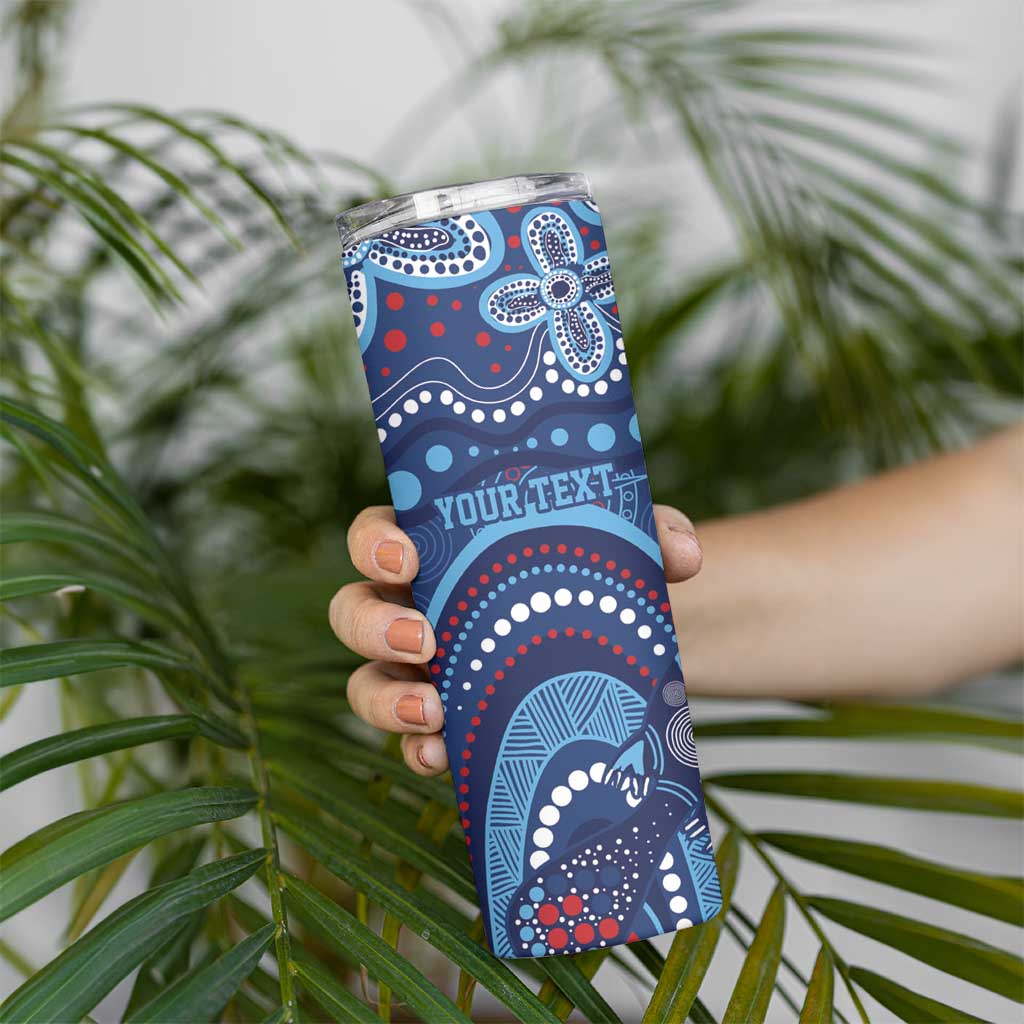 Personalized Australia NSW Rugby Indigenous Series Skinny Tumbler Blues Platypus
