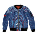 Personalized Australia NSW Rugby Indigenous Series Sleeve Zip Bomber Jacket Blues Platypus
