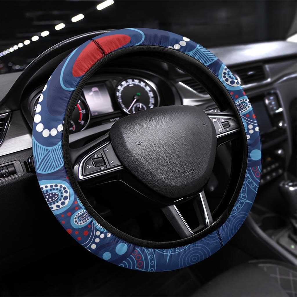 Australia NSW Rugby Indigenous Series Steering Wheel Cover Blues Platypus