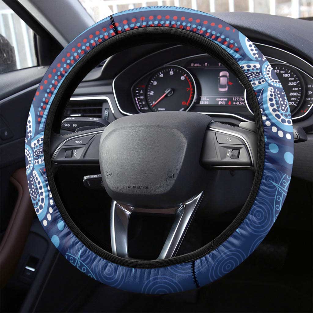 Australia NSW Rugby Indigenous Series Steering Wheel Cover Blues Platypus