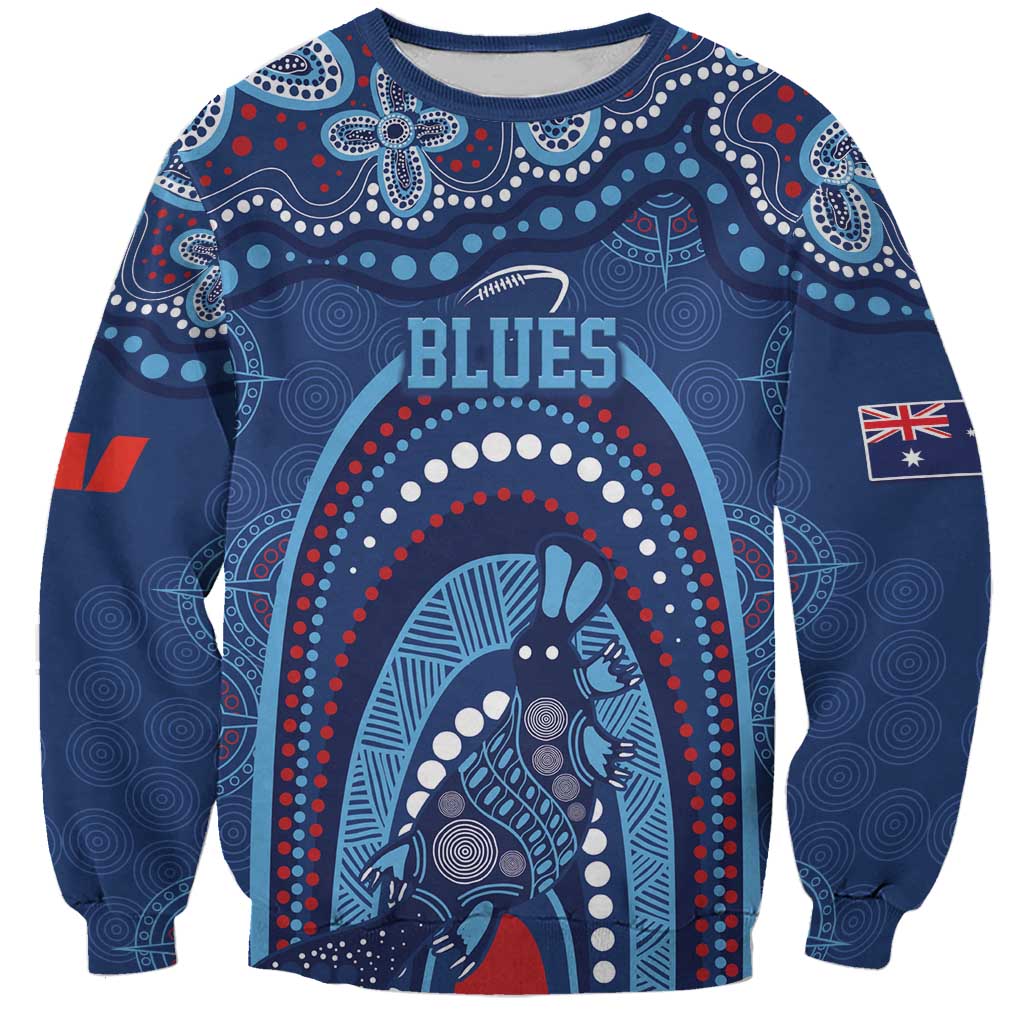 Personalized Australia NSW Rugby Indigenous Series Sweatshirt Blues Platypus