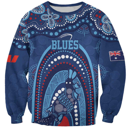 Personalized Australia NSW Rugby Indigenous Series Sweatshirt Blues Platypus