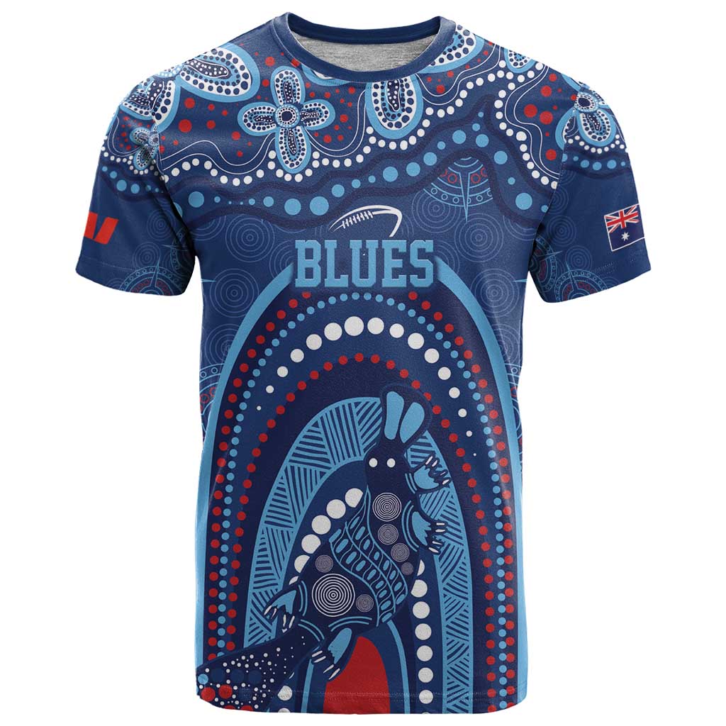 Personalized Australia NSW Rugby Indigenous Series T Shirt Blues Platypus