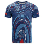 Personalized Australia NSW Rugby Indigenous Series T Shirt Blues Platypus