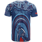 Personalized Australia NSW Rugby Indigenous Series T Shirt Blues Platypus