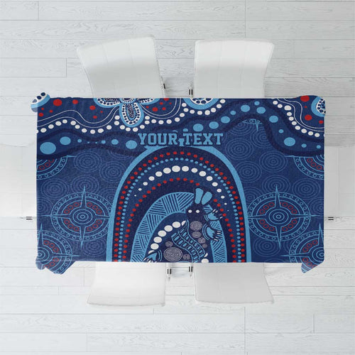 Personalized Australia NSW Rugby Indigenous Series Tablecloth Blues Platypus