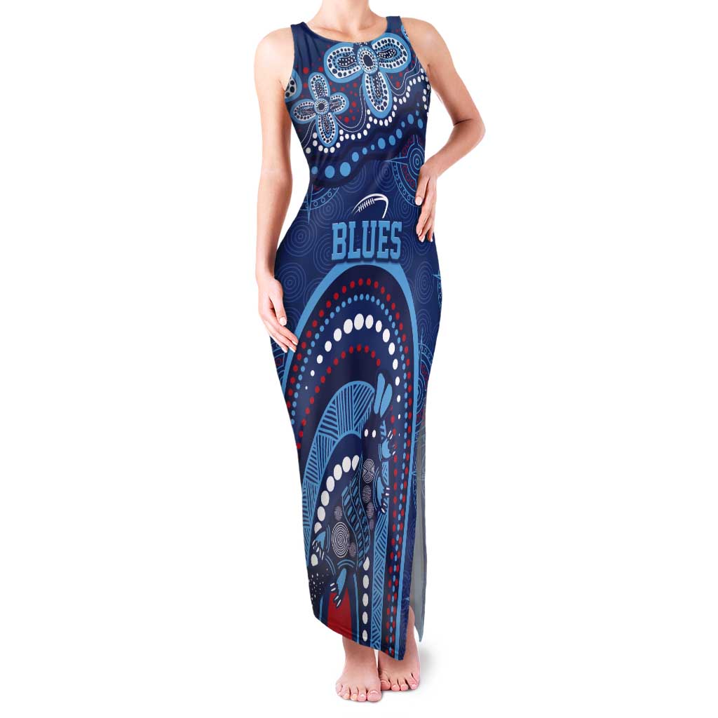 Personalized Australia NSW Rugby Indigenous Series Tank Maxi Dress Blues Platypus