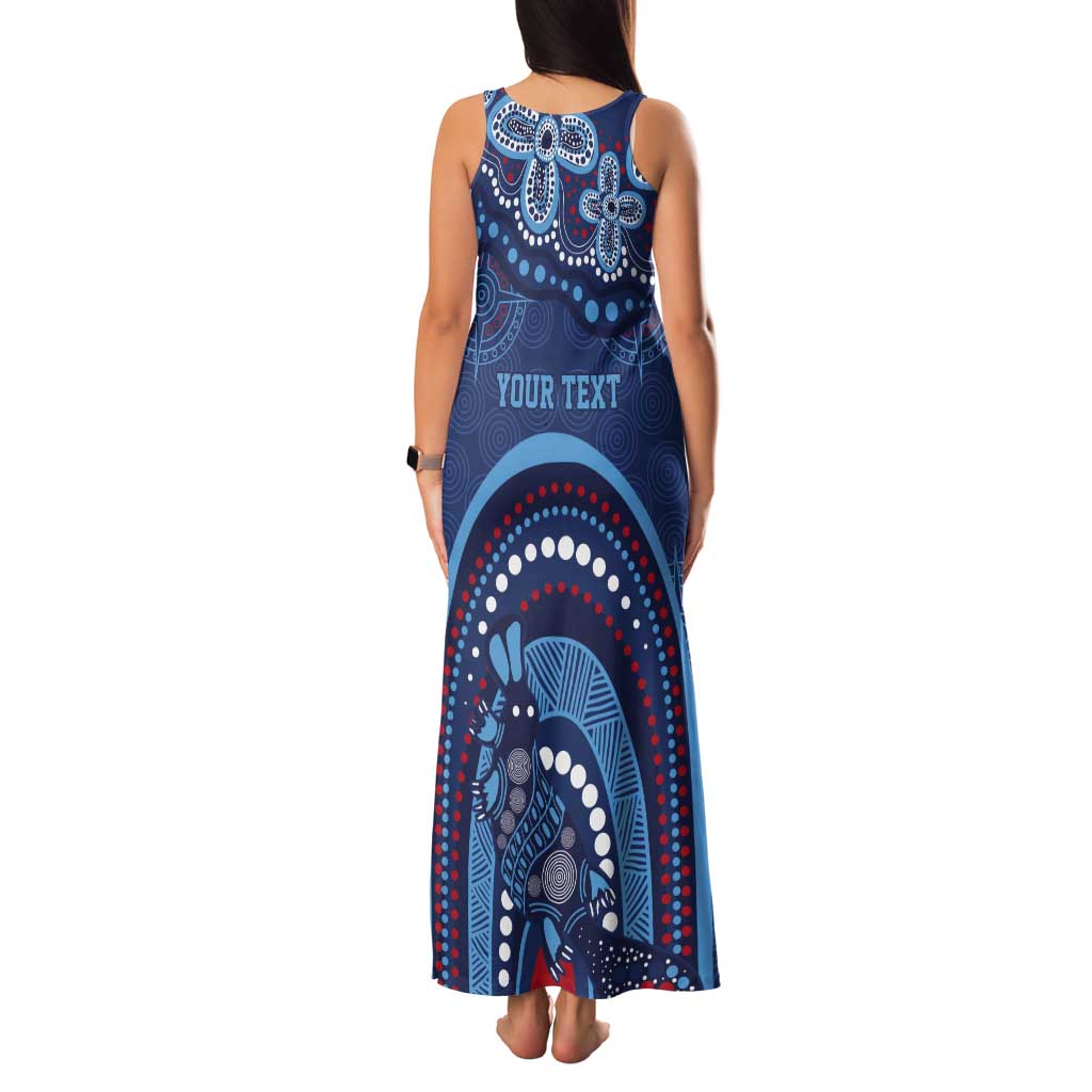 Personalized Australia NSW Rugby Indigenous Series Tank Maxi Dress Blues Platypus