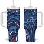 Personalized Australia NSW Rugby Indigenous Series Tumbler With Handle Blues Platypus