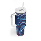 Personalized Australia NSW Rugby Indigenous Series Tumbler With Handle Blues Platypus