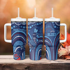 Personalized Australia NSW Rugby Indigenous Series Tumbler With Handle Blues Platypus