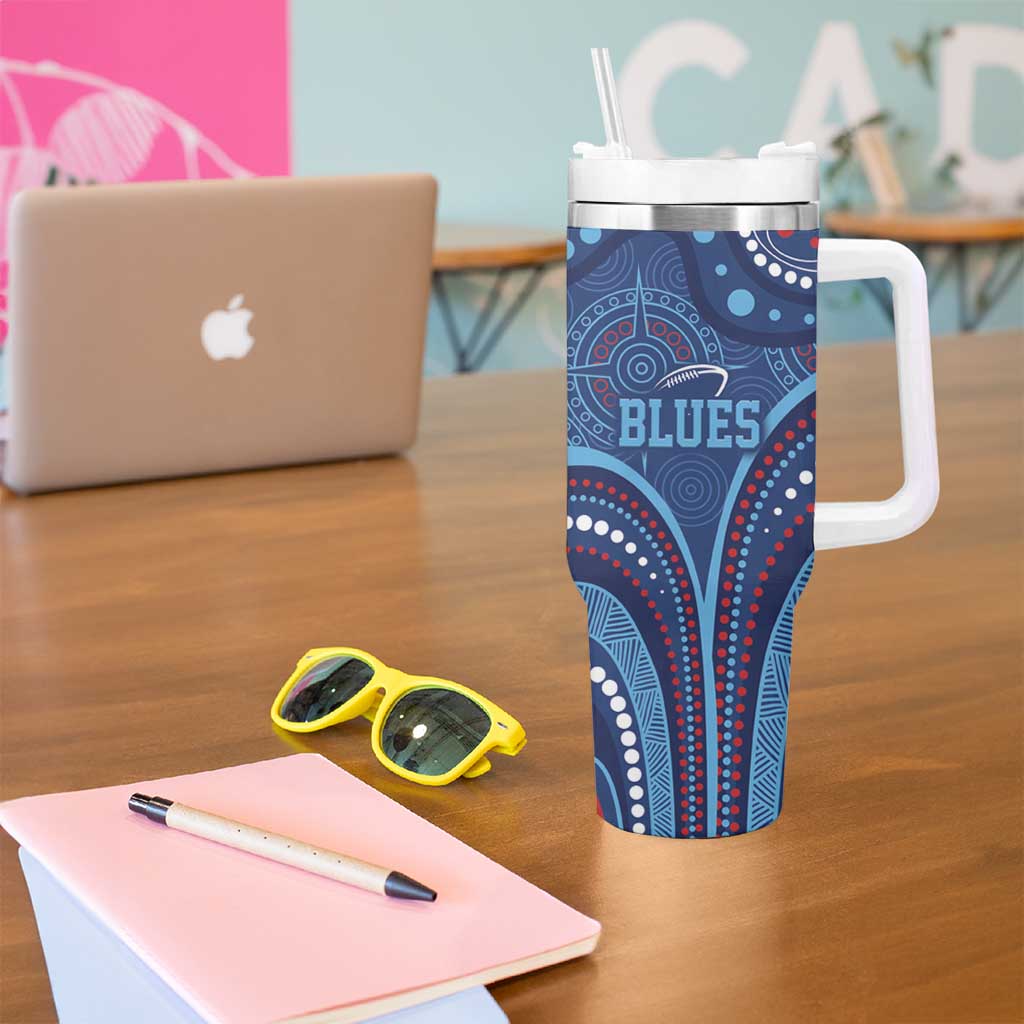 Personalized Australia NSW Rugby Indigenous Series Tumbler With Handle Blues Platypus