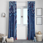 Personalized Australia NSW Rugby Indigenous Series Window Curtain Blues Platypus