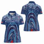 Personalized Australia NSW Rugby Indigenous Series Women Polo Shirt Blues Platypus