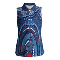 Personalized Australia NSW Rugby Indigenous Series Women Sleeveless Polo Shirt Blues Platypus