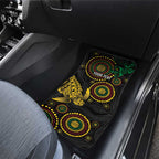Vanuatu Personalized Aboriginal Arts Car Mats Turtle and Iguana Special - Aussie Hoodie