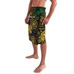 Vanuatu Personalized Aboriginal Arts Lavalava Turtle and Iguana Special - Aussie Hoodie