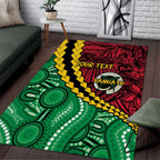 Vanuatu Personalized Tribal Area Rug Aboriginal Inspired Mix Style - Aussie Hoodie