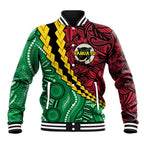 Vanuatu Personalized Tribal Baseball Jacket Aboriginal Inspired Mix Style - Aussie Hoodie