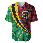 Vanuatu Personalized Tribal Baseball Jersey Aboriginal Inspired Mix Style - Aussie Hoodie