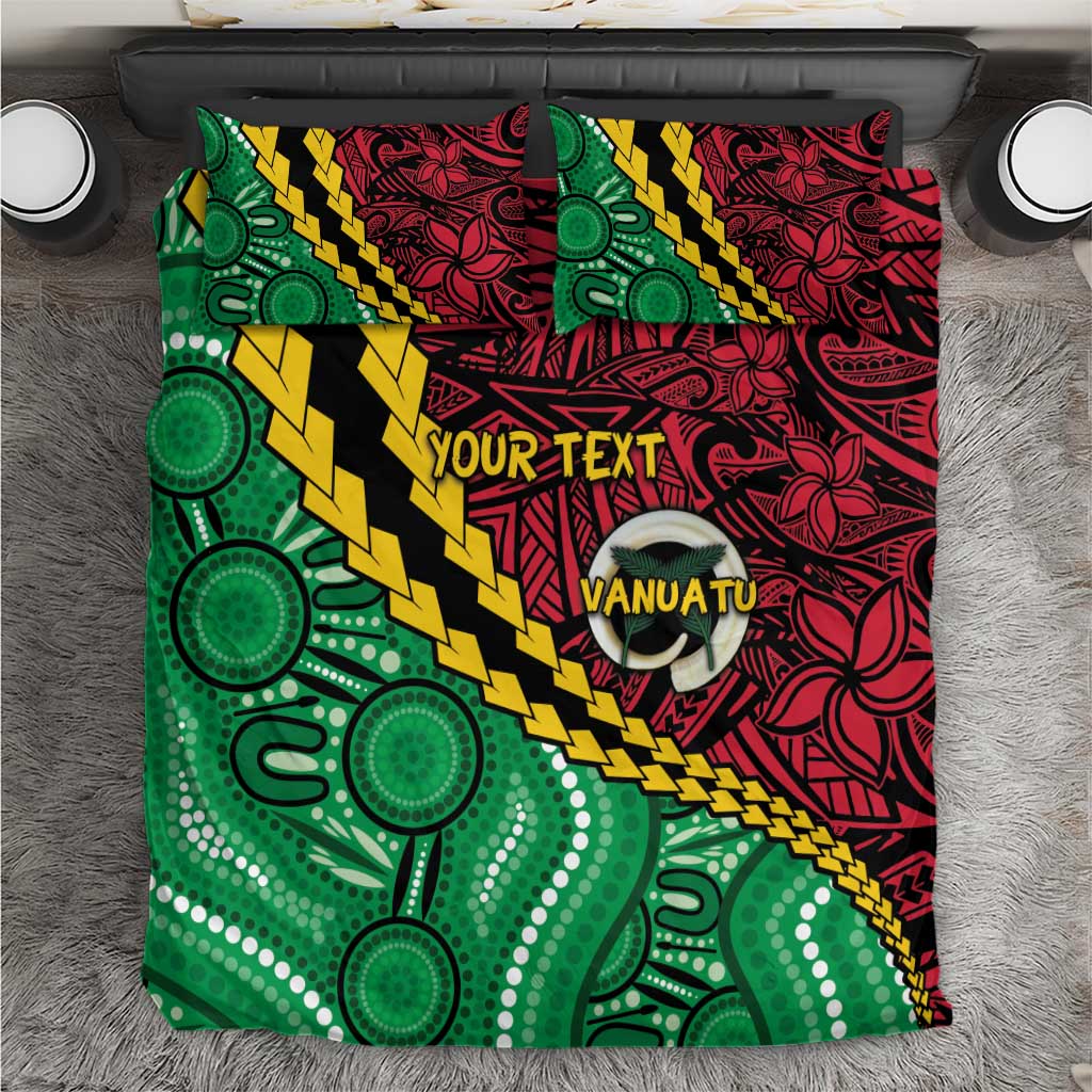 Vanuatu Personalized Tribal Bedding Set Aboriginal Inspired Mix Style - Aussie Hoodie