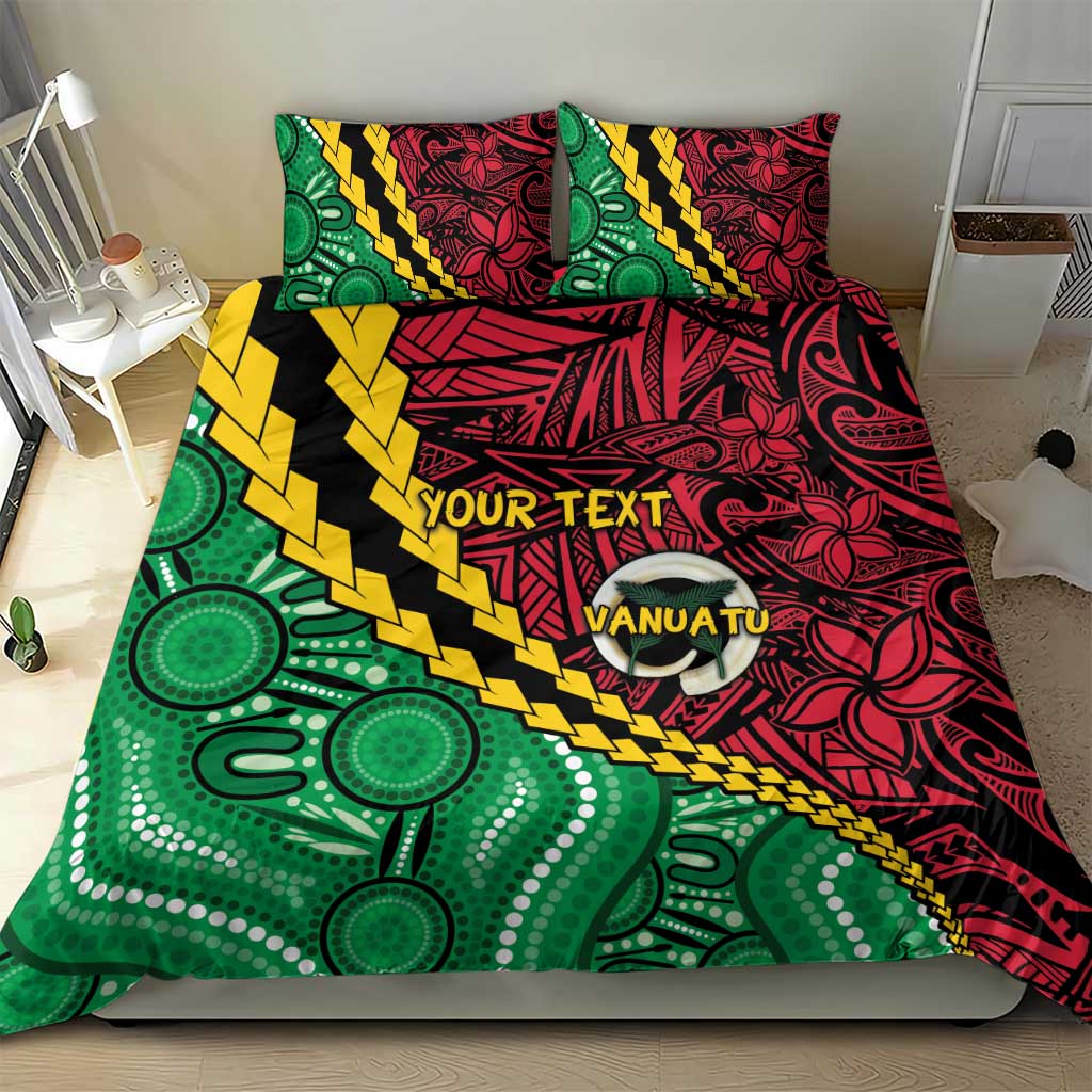 Vanuatu Personalized Tribal Bedding Set Aboriginal Inspired Mix Style - Aussie Hoodie