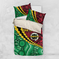 Vanuatu Personalized Tribal Bedding Set Aboriginal Inspired Mix Style - Aussie Hoodie