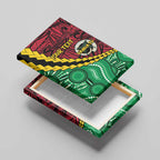 Vanuatu Personalized Tribal Canvas Wall Art Aboriginal Inspired Mix Style - Aussie Hoodie