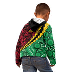 Vanuatu Personalized Tribal Kid Hoodie Aboriginal Inspired Mix Style - Aussie Hoodie