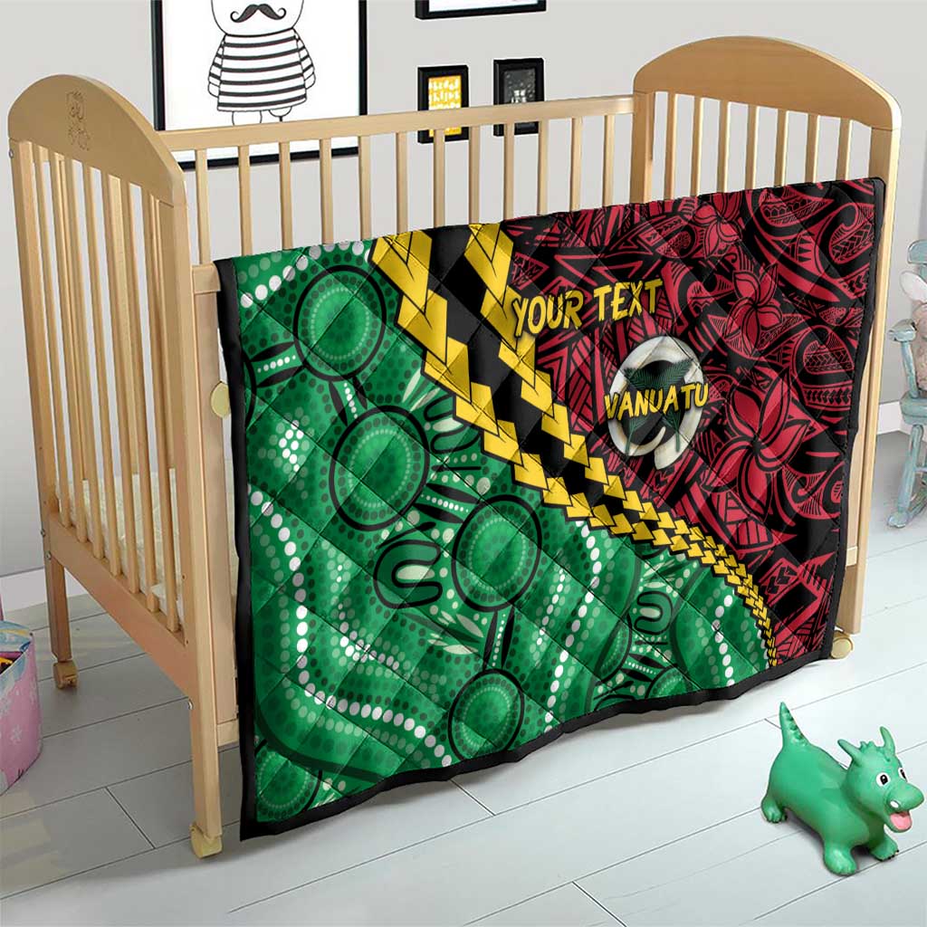 Vanuatu Personalized Tribal Quilt Aboriginal Inspired Mix Style - Aussie Hoodie