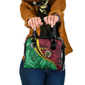 Vanuatu Personalized Tribal Shoulder Handbag Aboriginal Inspired Mix Style - Aussie Hoodie