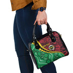 Vanuatu Personalized Tribal Shoulder Handbag Aboriginal Inspired Mix Style - Aussie Hoodie