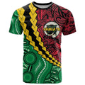 Vanuatu Personalized Tribal T Shirt Aboriginal Inspired Mix Style - Aussie Hoodie