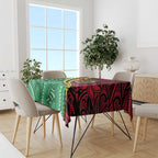 Vanuatu Personalized Tribal Tablecloth Aboriginal Inspired Mix Style - Aussie Hoodie