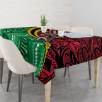 Vanuatu Personalized Tribal Tablecloth Aboriginal Inspired Mix Style - Aussie Hoodie