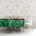 Vanuatu Personalized Tribal Tablecloth Aboriginal Inspired Mix Style - Aussie Hoodie