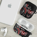 New Zealand Darts Personalized Hei Manaia AirPods Case Classic Kowhaiwhai